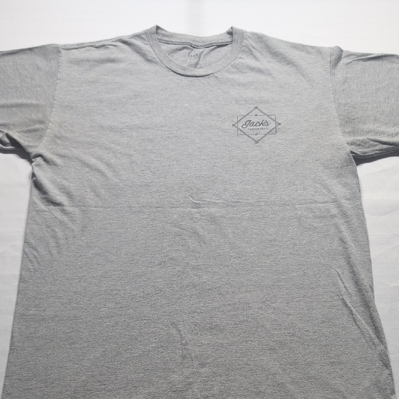 Jack by BB Dakota Gray Short Sleeve Tee - Picture 1 of 6